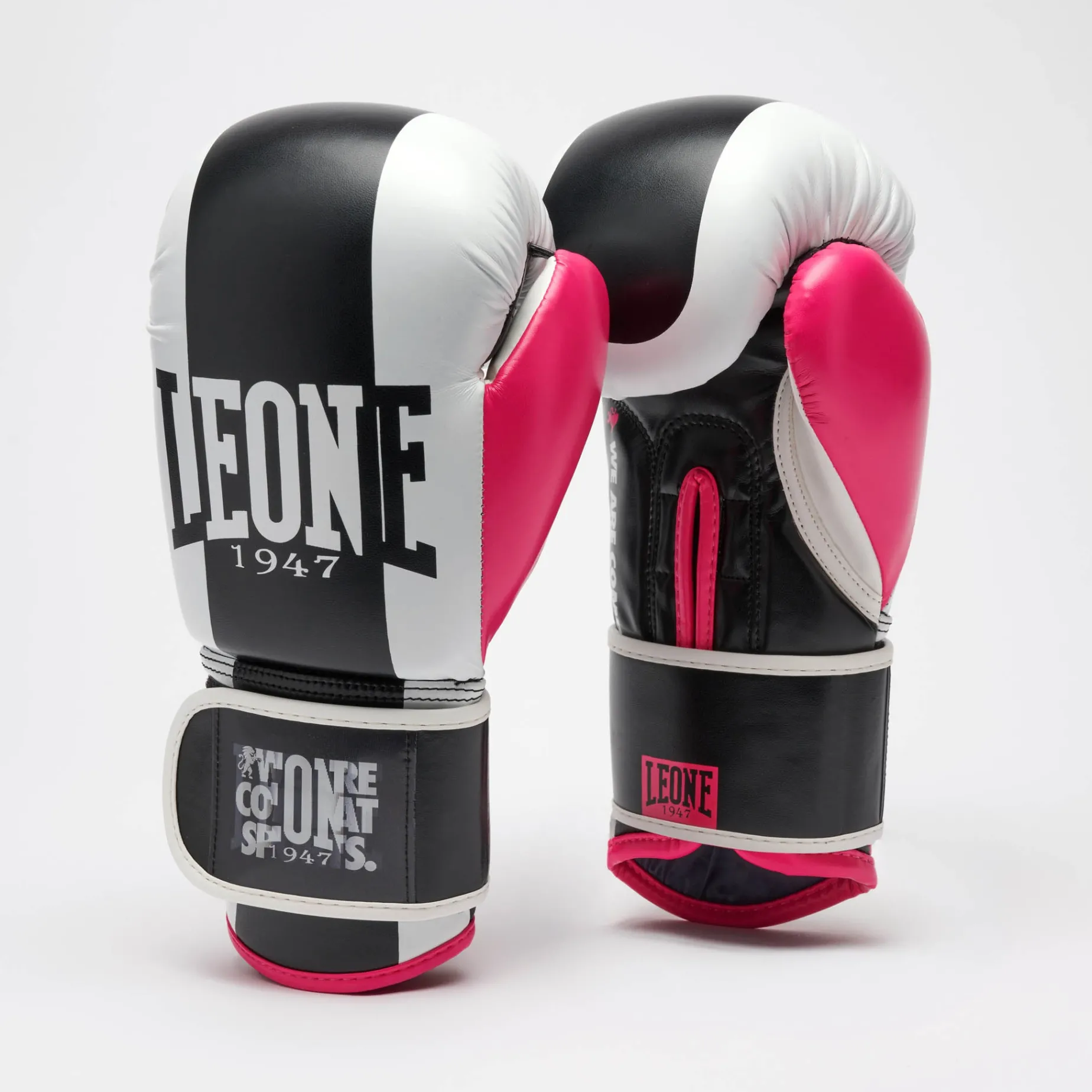 COLOR BLOCK BOXING GLOVES