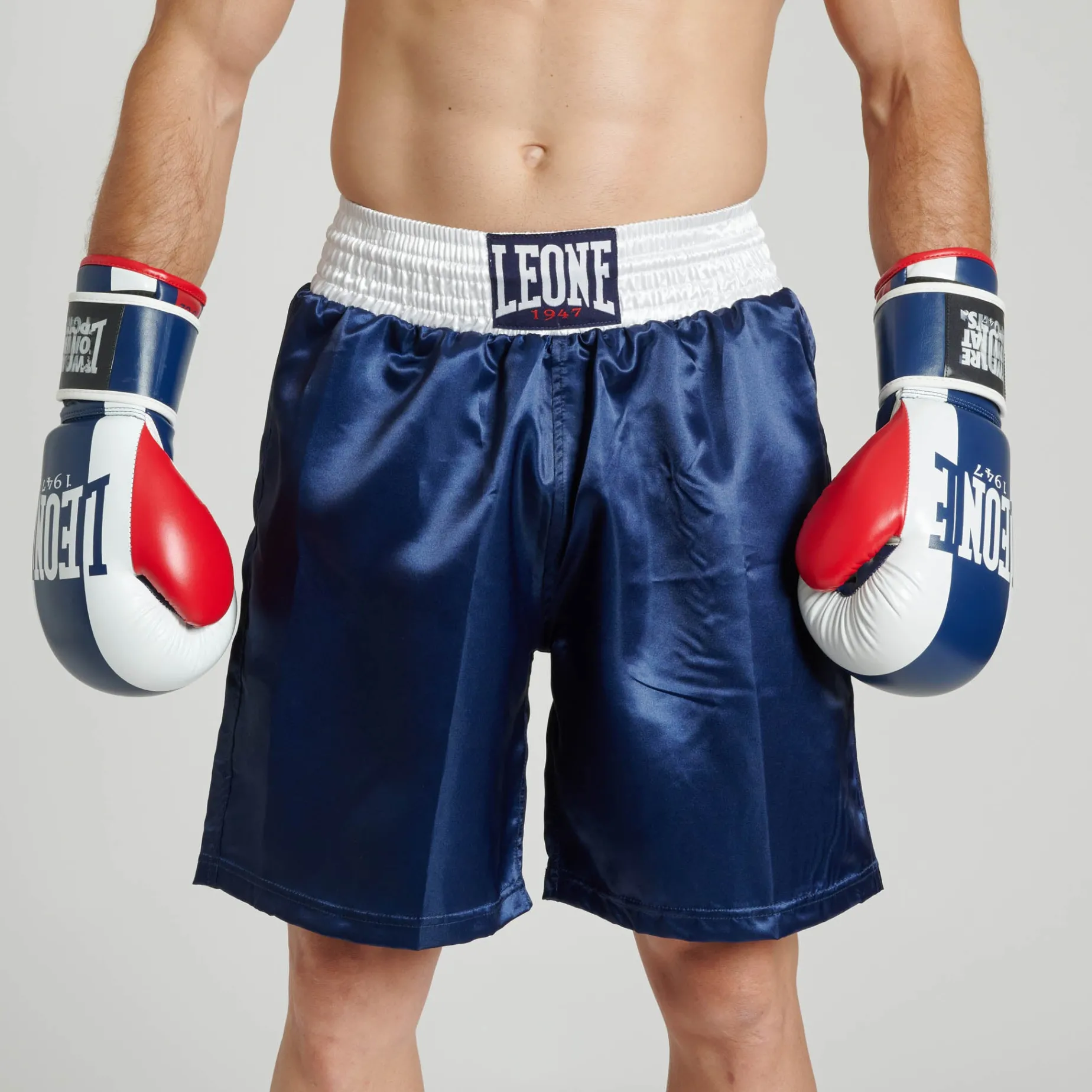 COLOR BLOCK BOXING SHORTS